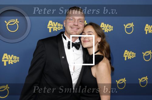 Amsterdam 16 oktober 2025
Uitreiking televizierring 2025 in carre .
Daniel Zuiddam en zijn partner Danique uit BenB Vol Liefde