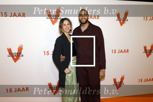 Leiden 30 oktober 2025
15 jaar de musical soldaat v Oranje . Edson da Graca met partner