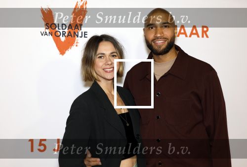 Leiden 30 oktober 2025
15 jaar de musical soldaat v Oranje . Edson da Graca met partner