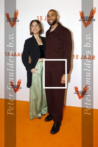 Leiden 30 oktober 2025
15 jaar de musical soldaat v Oranje . Edson da Graca met partner