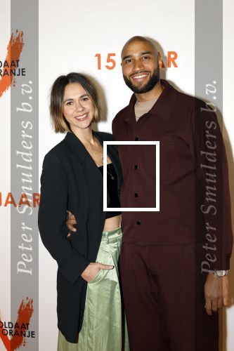 Leiden 30 oktober 2025
15 jaar de musical soldaat v Oranje . Edson da Graca met partner