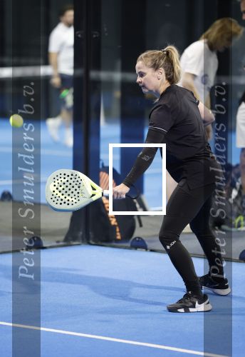 Utrecht 6 november 2025
Padel tournooi voor het UMC ziekenhuis bij Hal 22. Fatima Moreiro de Melo