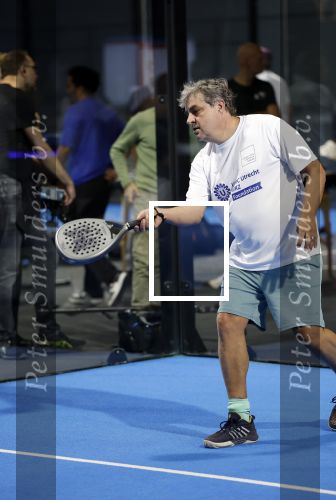 Utrecht 6 november 2025
Padel tournooi voor het UMC ziekenhuis bij Hal 22. Frank Lammers