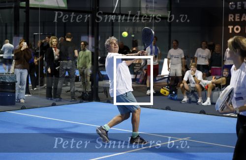 Utrecht 6 november 2025
Padel tournooi voor het UMC ziekenhuis bij Hal 22. Frank Lammers