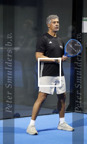 Utrecht 6 november 2025
Padel tournooi voor het UMC ziekenhuis bij Hal 22. Frank Rijkaard