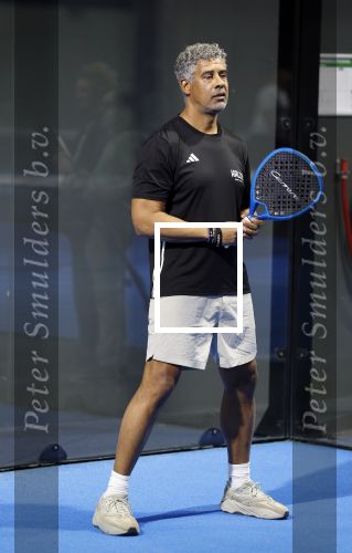 Utrecht 6 november 2025
Padel tournooi voor het UMC ziekenhuis bij Hal 22. Frank Rijkaard