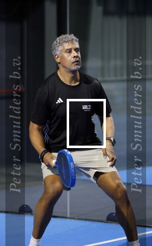 Utrecht 6 november 2025
Padel tournooi voor het UMC ziekenhuis bij Hal 22. Frank Rijkaard