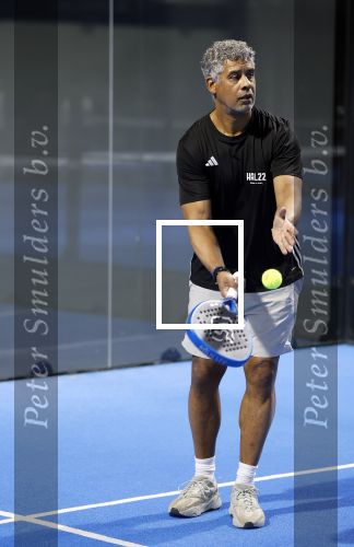 Utrecht 6 november 2025
Padel tournooi voor het UMC ziekenhuis bij Hal 22. Frank Rijkaard