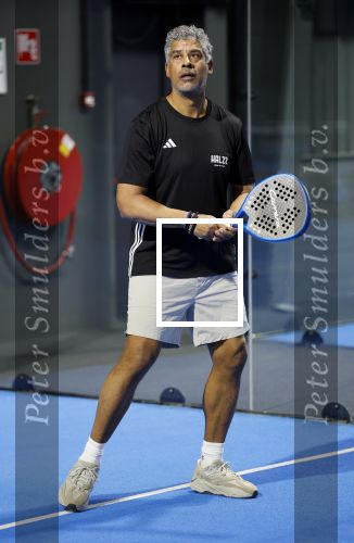 Utrecht 6 november 2025
Padel tournooi voor het UMC ziekenhuis bij Hal 22. Frank Rijkaard