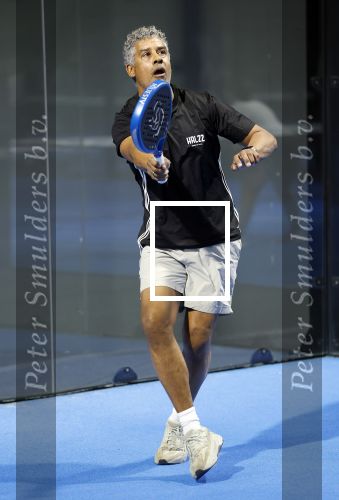 Utrecht 6 november 2025
Padel tournooi voor het UMC ziekenhuis bij Hal 22. Frank Rijkaard