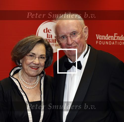 Amsterdam 30 november 2025
80 jaar het DeLaMar theater . Gerdi Verbeet poseert met partner Wim Meijer