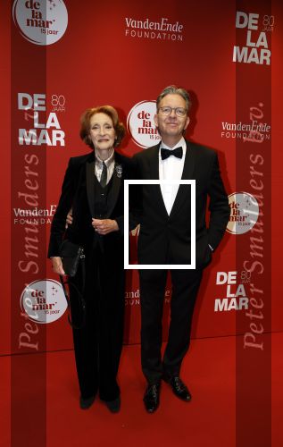 Amsterdam 30 november 2025
80 jaar het DeLaMar theater . Gerrie van der Klei  met een kennis
