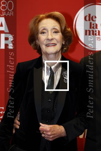 Amsterdam 30 november 2025
80 jaar het DeLaMar theater . Gerrie van der Klei  met een kennis