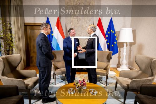 Den Haag 19 november 2025
Guillaume van Luxemburg en zijn vrouw Stephanie bezoeken koning Willem Alexander en Koningin Maxima op paleis Noordeinde .