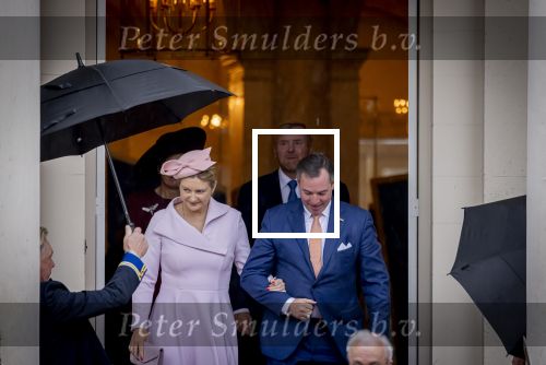 Den Haag 19 november 2025
Guillaume van Luxemburg en zijn vrouw Stephanie bezoeken koning Willem Alexander en Koningin Maxima op paleis Noordeinde .