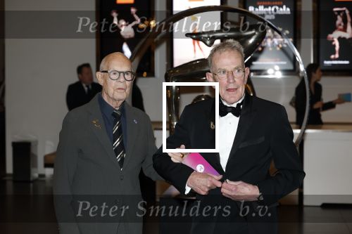 Amsterdam 24 november 2025
Prinses Beatrix en Prinses Margriet aanwezig bij het Nederlands Balletgala in het DeLaMar in Amsterdam . Hans v manen en partner Henk v Dijk