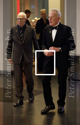 Amsterdam 24 november 2025
Prinses Beatrix en Prinses Margriet aanwezig bij het Nederlands Balletgala in het DeLaMar in Amsterdam . Hans v manen en partner Henk v Dijk