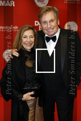 Amsterdam 30 november 2025
80 jaar het DeLaMar theater . Henny Huisman met zijn vrouw Lia