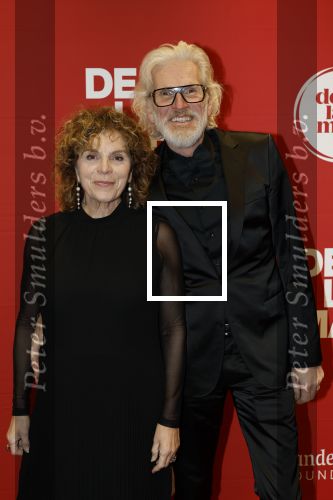 Amsterdam 30 november 2025
80 jaar het DeLaMar theater . Henriette Tol met partner Rob Snoek