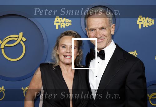Amsterdam 16 oktober 2025
Uitreiking televizierring 2025 in Carre 
Jaap Jongbloed met vrouw