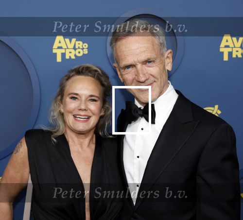 Amsterdam 16 oktober 2025
Uitreiking televizierring 2025 in Carre 
Jaap Jongbloed met vrouw
