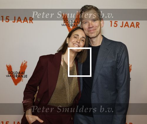 Leiden 30 oktober 2025
15 jaar de musical soldaat v Oranje . Janine Abbring en Jeroen Wollaars
