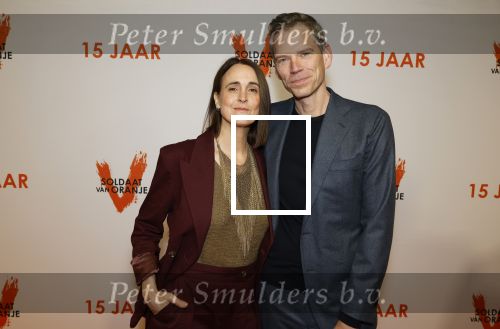 Leiden 30 oktober 2025
15 jaar de musical soldaat v Oranje . Janine Abbring en Jeroen Wollaars