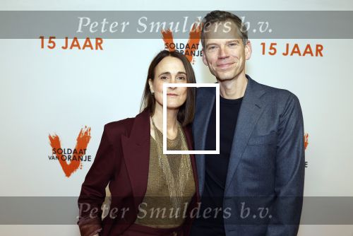Leiden 30 oktober 2025
15 jaar de musical soldaat v Oranje . Janine Abbring en Jeroen Wollaars