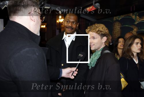 Amsterdam 18 november 2025
Premiere Wicked in het deLaMar theater . Jeangu Macrooij met vriend
