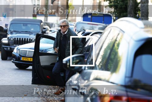 Amsterdam 5 november 2025
Jeroen Krabbe stapt uit zijn auto