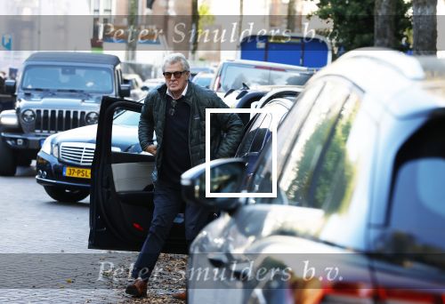Amsterdam 5 november 2025
Jeroen Krabbe stapt uit zijn auto