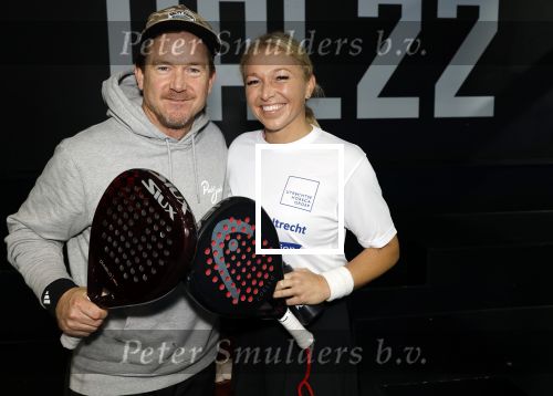 Utrecht 6 november 2025
Padel tournooi voor het UMC ziekenhuis bij Hal 22. Johnny de Mol speelde samen met Michaela Krajicek