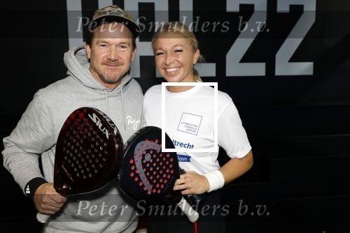 Utrecht 6 november 2025
Padel tournooi voor het UMC ziekenhuis bij Hal 22. Johnny de Mol speelde samen met Michaela Krajicek