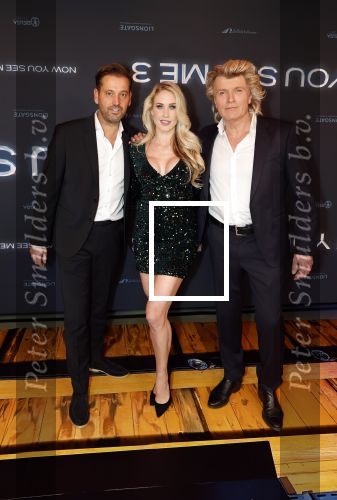 Amsterdam 11 november 2025
Premiere Now you see me 3 bij The Harbour Club . Joost Verhoeven met partner Bo Yael en Hans Klok