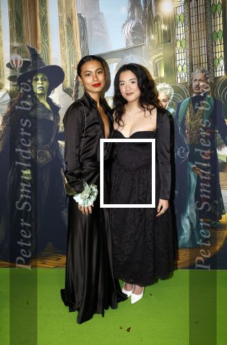 Amsterdam 18 november 2025
Premiere Wicked in het deLaMar theater . Julia Tan met een vriendin