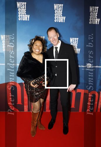 Rotterdam 23 november 2025
Premiere West side story in het nieuwe luxor. Justine Pelmelay met een kennis