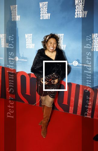 Rotterdam 23 november 2025
Premiere West side story in het nieuwe luxor. Justine Pelmelay met een kennis
