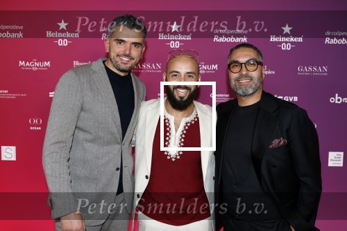 Amsterdam 27 oktober 2025
750 jaar Amsterdam bij het v Gogh museum . Karim Amghar Sofyan Mbarki en Mourad Taimounti