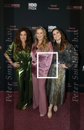 Amsterdam 4 november 2025
Katja Schuurman Babette v Veen en Linda Hakeboom bij presentatie Ademnood.