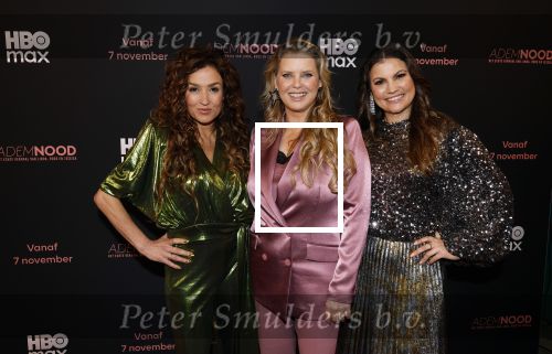 Amsterdam 4 november 2025
Katja Schuurman Babette v Veen en Linda Hakeboom bij presentatie Ademnood.