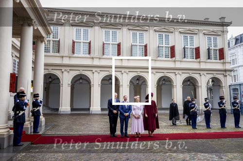 Den Haag 19 november 2025
Guillaume van Luxemburg en zijn vrouw Stephanie bezoeken koning Willem Alexander en Koningin Maxima op paleis Noordeinde .