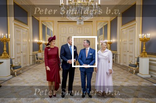 Den Haag 19 november 2025
Guillaume van Luxemburg en zijn vrouw Stephanie bezoeken koning Willem Alexander en Koningin Maxima op paleis Noordeinde .