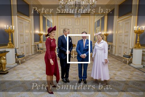 Den Haag 19 november 2025
Guillaume van Luxemburg en zijn vrouw Stephanie bezoeken koning Willem Alexander en Koningin Maxima op paleis Noordeinde .