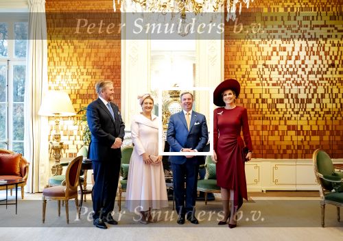 Den Haag 19 november 2025
Guillaume van Luxemburg en zijn vrouw Stephanie bezoeken koning Willem Alexander en Koningin Maxima op paleis Noordeinde .