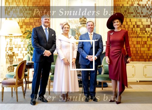 Den Haag 19 november 2025
Guillaume van Luxemburg en zijn vrouw Stephanie bezoeken koning Willem Alexander en Koningin Maxima op paleis Noordeinde .