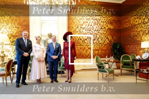Den Haag 19 november 2025
Guillaume van Luxemburg en zijn vrouw Stephanie bezoeken koning Willem Alexander en Koningin Maxima op paleis Noordeinde .