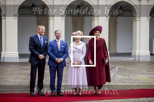 Den Haag 19 november 2025
Guillaume van Luxemburg en zijn vrouw Stephanie bezoeken koning Willem Alexander en Koningin Maxima op paleis Noordeinde .