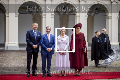Den Haag 19 november 2025
Guillaume van Luxemburg en zijn vrouw Stephanie bezoeken koning Willem Alexander en Koningin Maxima op paleis Noordeinde .