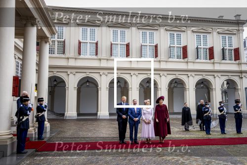 Den Haag 19 november 2025
Guillaume van Luxemburg en zijn vrouw Stephanie bezoeken koning Willem Alexander en Koningin Maxima op paleis Noordeinde .