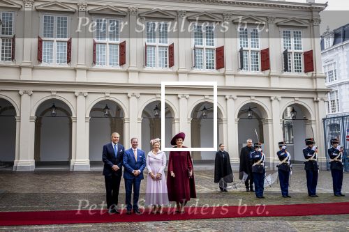 Den Haag 19 november 2025
Guillaume van Luxemburg en zijn vrouw Stephanie bezoeken koning Willem Alexander en Koningin Maxima op paleis Noordeinde .